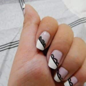 Ongles en gel avec tips - mains